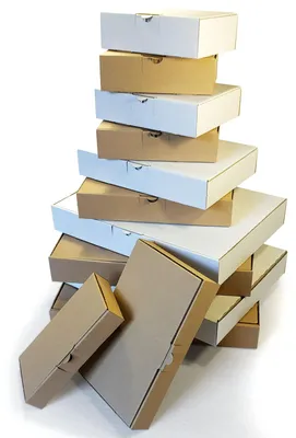 Produktbild von 25 Maxibriefkartons Weiß | 350x250x50 mm | Versandkarton Maxibrief Warensendung Postkarton DHL Deutsche Post Hermes DPD GLS
