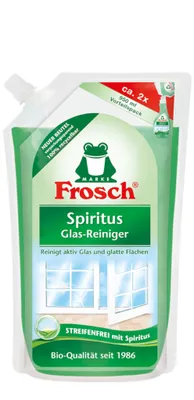 Obrázek produktu pro Frosch, Čistič skla, náhradní, 950 ml (VÝROBEK Z NĚMECKA)