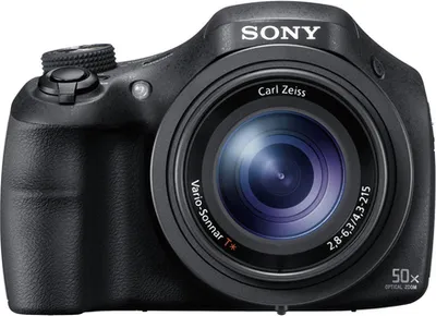 Imagen del producto de Sony DSC-HX350, 20,4 megapíxeles, 5184 x 3888 píxeles, sensor CMOS, zoom óptico 50x, Full HD, color negro