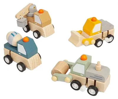 Image de Camion à remonter en bois Bigjigs