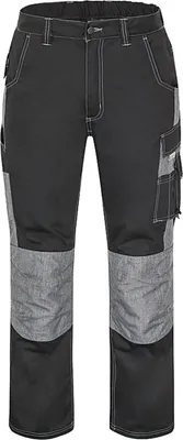 Produktbild von safety & more Arbeitshose NITRO, schwarz/grau