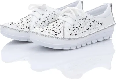 Produktbild von Gemini Damen Schnürschuh weiß Größe 36