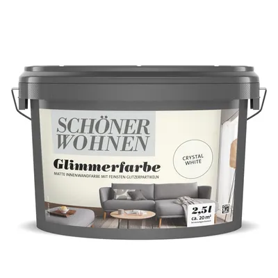 Produktbild von Schöner Wohnen Glimmerfarbe Light Beige 2,5 Liter