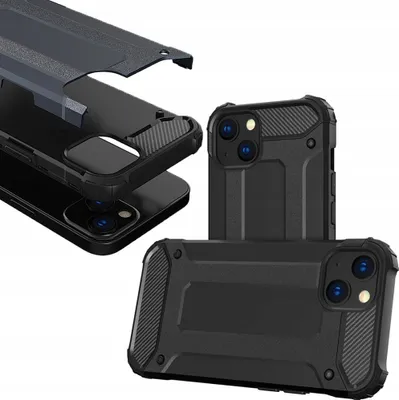 Image de Housse blindée Hybrid Armor pour Iphone 14 Plus Noir