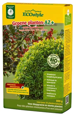 Productafbeelding van ECOstyle Buxus-AZ organische buxusmest met wortelactivator 800 gram