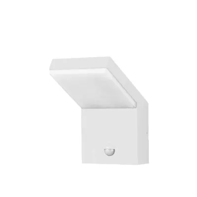 Produktbild von IP54 18W LED Wandleuchte mit Sensor Schwarz 2200K/2700K/3000K mit Bewegungsmelder und Dämmerungssensor