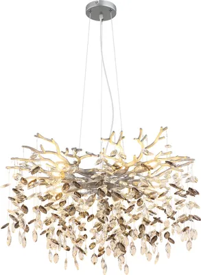 Produktbild von GLOBO Lighting Kronleuchter QUEENA DH 80x150 cm bunt Luster Krone
