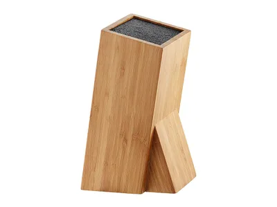 Obrázok produktu pre Stojan na nože, štvorec, bambus, 10x10x26cm