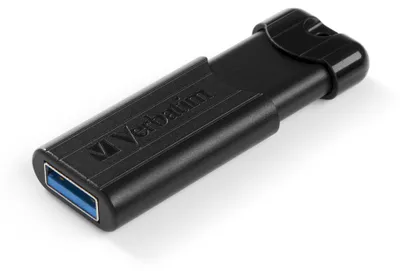 Produktbild von Verbatim Store n Go        128GB Pinstripe USB 3.0 black    49319