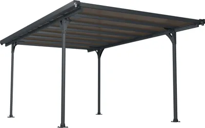 Obrázek produktu pro Palram - Canopia hliníkový přístřešek pro auto Verona 5000 antracit 500x297x218 cm