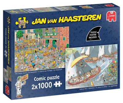 Productafbeelding van Jan van Haasteren 1110100646, 1000 kusen, Landschap, 15 jaar
