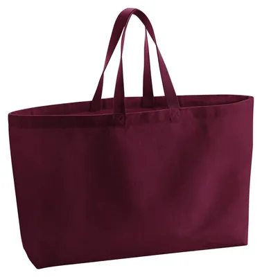Image de Westford Mill - Sac fourre-tout en toile RW8550 (taille unique) (bordeaux)