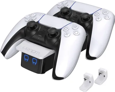 Obrázok produktu pre Venom VS5001, Dokovacia stanica, PlayStation 5, Čierna, Biela, Kábel, 1 m, 65 mm
