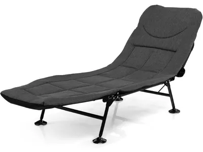 Produktbild von Klappliegestuhl mit 6-fach verstellbarer Rückenlehne YA21807YJDEDE, 194 x 66 x 29 cm, bis 200 kg, grau