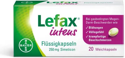 Produktbild von Lefax intens Flüssigkapseln, 20 St. Kapseln