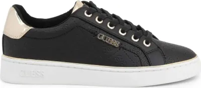 Produktbild von Guess Beckie Lässige Turnschuhe aus schwarzem Gold für Frauen zum Schnüren – undefined / Schwarz