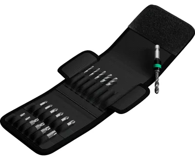 Produktbild von Wera 848/851/867/19, Bohrer, Bohrerbit-Set, Bohrerbit-Set, Metall, Hochgeschwindigkeitsstahl (HSS), Sechskantschaft