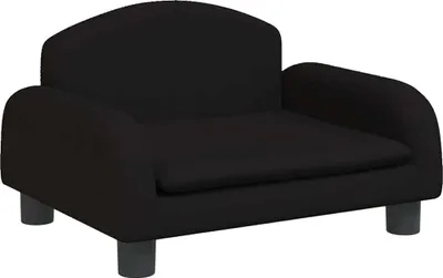Immagine prodotto di vidaXL Letto per cani nero 50x40x30 cm tessuto