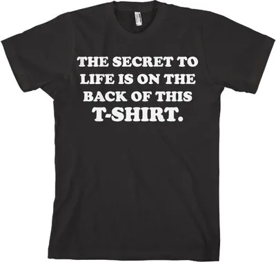 Produktbild von The Sercret To Life! - X-Large - Black