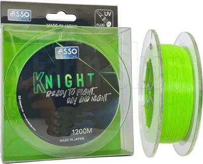 Produktbild von Asso Knight 1200 M Monofile Schnüre Durchsichtig 0.235 mm Durchsichtig 0.235 mm