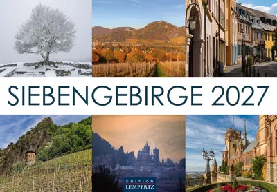 Produktbild von Wandkalender Siebengebirge 2027 – Faszinierende Natur- und Landschaftsaufnahmen