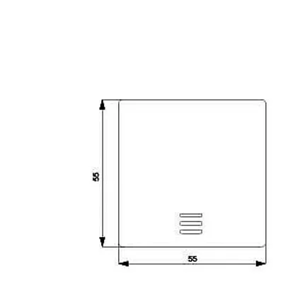 Zdjęcie produktu dla Siemens 5TG6240, Aluminium, Plastik, Połysk, IP20, Przyciskany przełącznik, 23 g