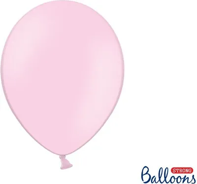 Produktbild von 50 Stk. Luftballon Ø30cm "Uni Pastell" | Baby Pink