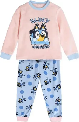 Produktbild von Cerda Group Bluey-korallenfleece-schlafanzug Blau,Rosa 3 Years Jungen,Mädchen Blau,Rosa 3 Years
