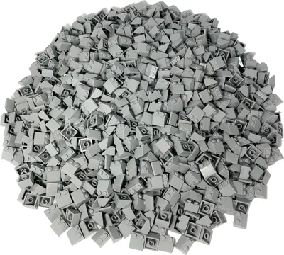 Produktbild von LEGO® 2x2 Dachsteine Dach Hellgrau für Dach - 3039 NEU! Menge 25x