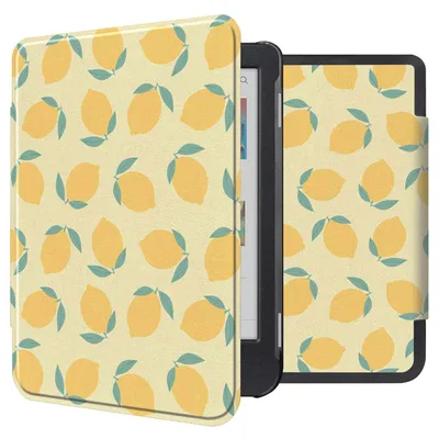 Productafbeelding van imoshion Design Slim Hard Case Bookcase voor de Kobo Clara Colour / BW - Citrus Dream