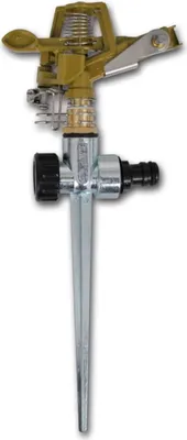 Produktbild von vidaXL Impuls Sprinkler Gartenbewässerung Zink Metallspitzen