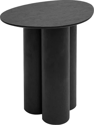 Produktbild von Miliboo - Design-Beistelltisch Schwarz HOLLEN