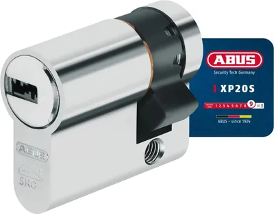 Produktbild von ABUS Profilzylinder XP20SN 10/40 inklusive Sicherungskarte & 3 Schlüsseln, 73711