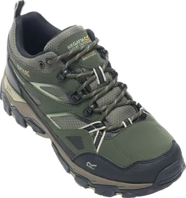 Image de Regatta - Chaussures de randonnée pour homme « Holcombe 3 » RG11276 (40 EU) (kaki foncé/sauge clair)