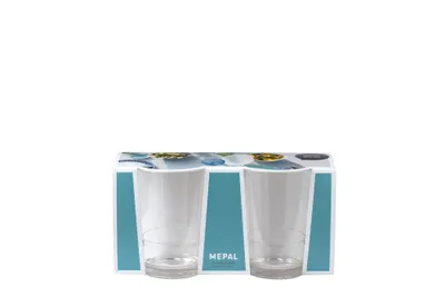 Imagen del producto de MEPAL 106081253100 MEPAL Trinkgläser Flow 200,0 ml, 2 St.