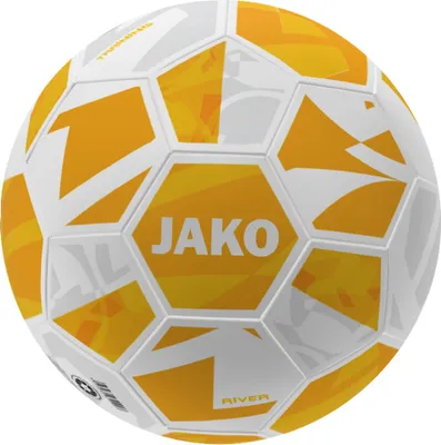Immagine prodotto di Pallone da allenamento unisex JAKO River, colore:bianco/giallo, misura:3