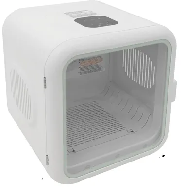 Obrázok produktu pre Fén na sušenie domácich zvierat, 800 W, nastaviteľná teplota 22–45 °C, rozmery 47 × 43 × 46 cm, funkcia časovača, vhodný pre mačky a psy
