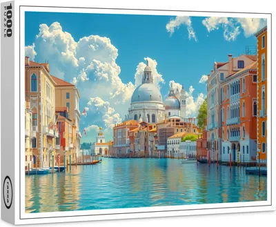Image de puzzle premium raxxa "Venise", 1000 pièces