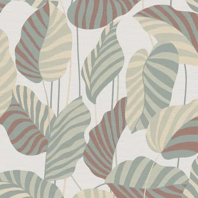 Produktbild von AS Creation Satin -Vliestapete Antigua Blätter 390941
