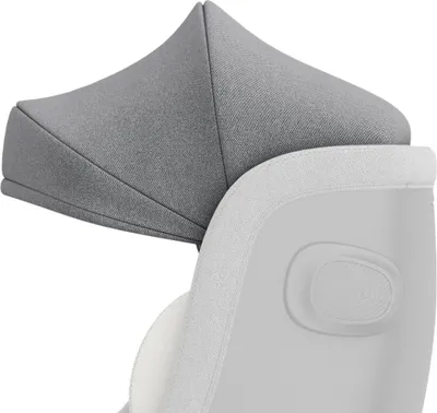 Produktbild von Daliya® BRAVO Sonnenverdeck, Sonnenschutz, für Daliya i-Size Auto-Kindersitze BRAVO und ROTAZIONE - Hellgrau