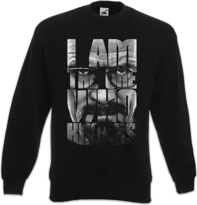 Produktbild von Urban Backwoods I Am The One Who Knocks, Sweatshirt, Farbe: Schwarz, Größe: 4XL