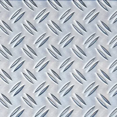 Strukturplatte Aluminium natur 120x1000x1,5 mm Rippenrelief