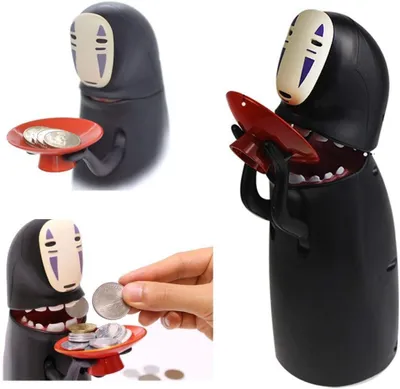 Produktbild von Automatisches Sparschwein, Spielzeug-Sparschwein, tolles Geschenk für Kinder (batteriebetrieben), z. B. zu Weihnachten oder Halloween