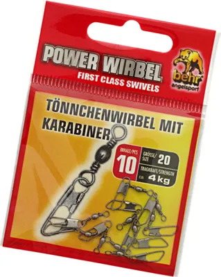 Produktbild von Tönnchenwirbel mit Karabiner Neu Gr. 20