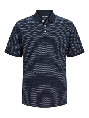 Image de Jack&Jones JJLUIS AOP POLO SS Bleu marine Blazer L