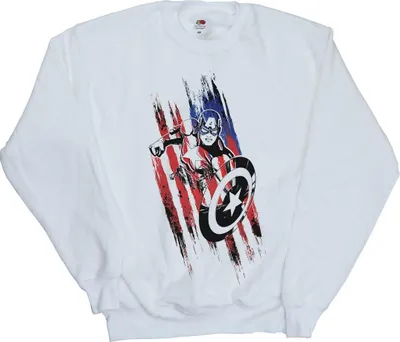 Produktbild von Marvel - "Avengers" Sweatshirt für Herren BI3634 (4XL) (Weiß)