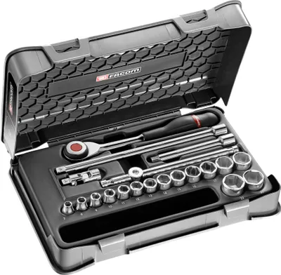 Produktbild von Facom Steckschluessel-Set 3/8 J.360, 20-tlg