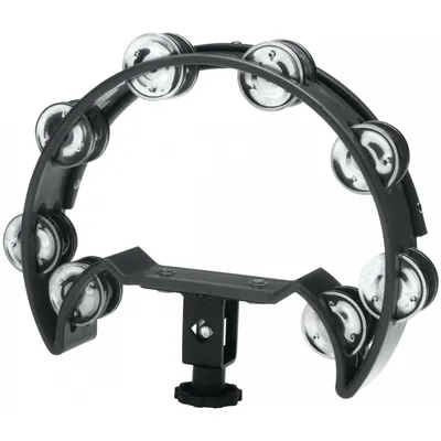 Image de Stagg TAB-D BK, tambourin pour charleston, noir