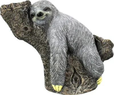 Produktbild von Tier Figur in Stein-Optik Faultier auf Baumstamm bepflanzbar 50 x 38cm