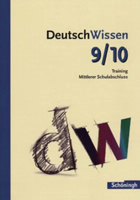 Image de DeutschWissen. Training Mittlerer Schulabschluss